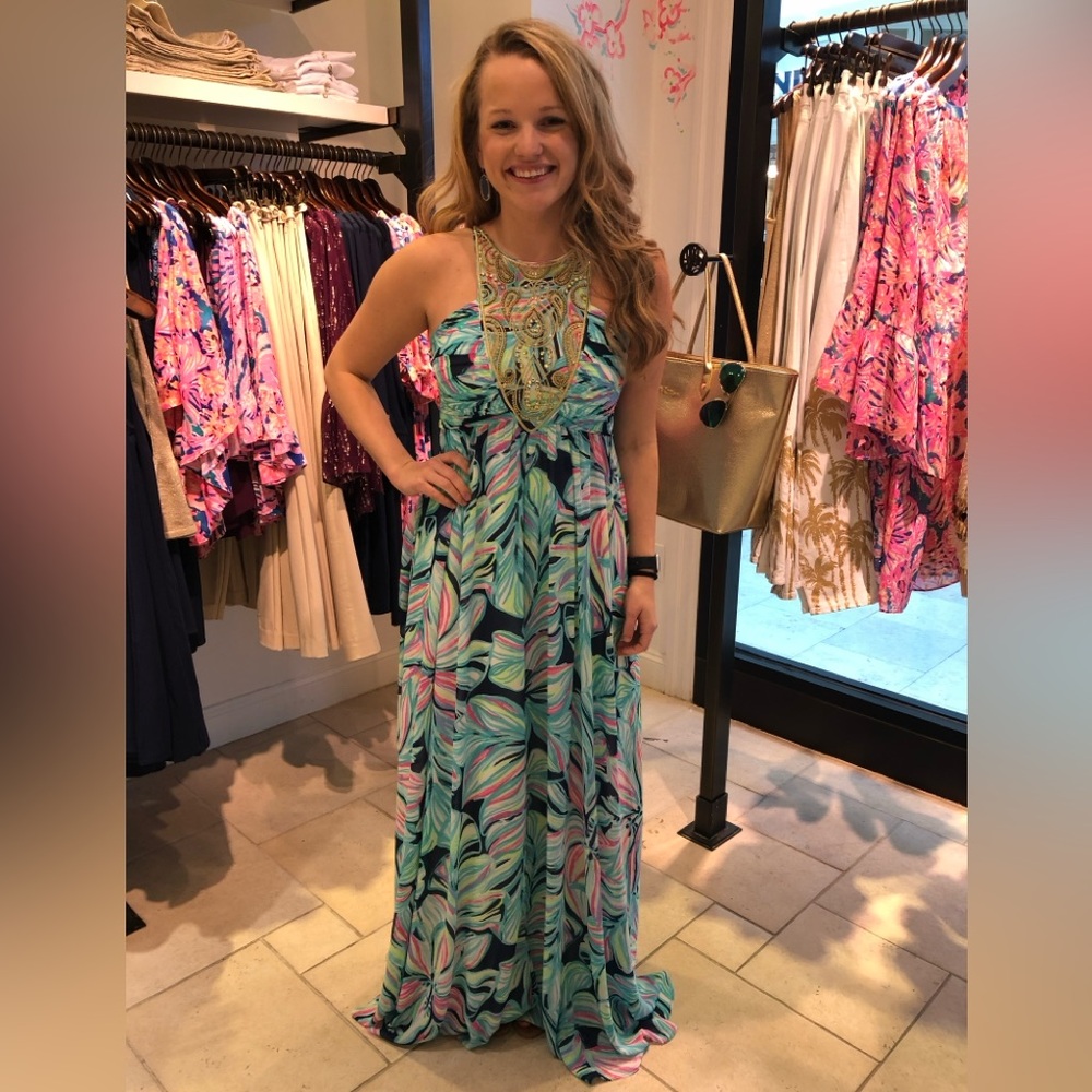 Lilly Pulitzer Lanette Maxi Dress- NWT SIZE 4